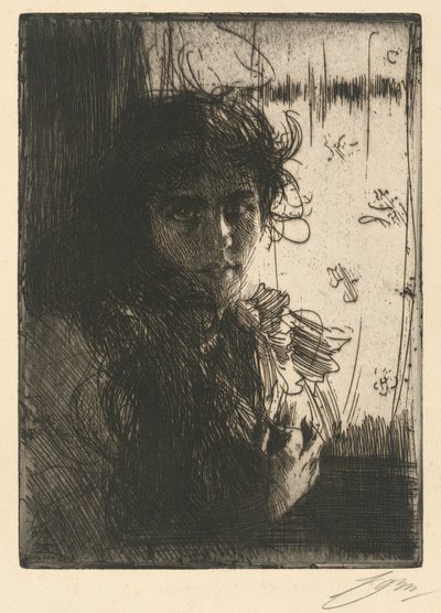 An Irish Girl by Anders Leonard Zorn