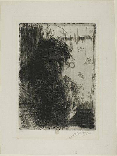 An Irish Girl or Annie by Anders Leonard Zorn