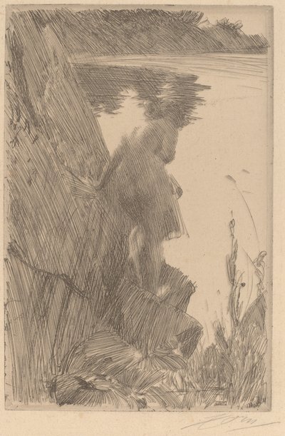 Bather III by Anders Leonard Zorn