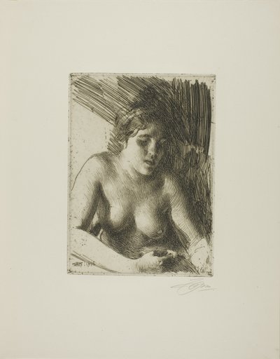 Bust by Anders Leonard Zorn
