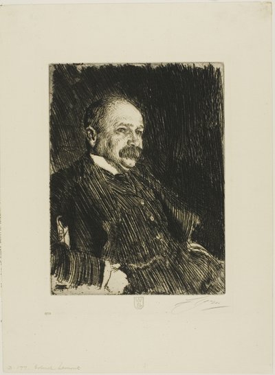 Colonel Lamont III (Bust) by Anders Leonard Zorn