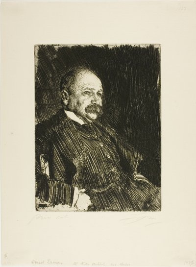 Colonel Lamont III (Bust) by Anders Leonard Zorn