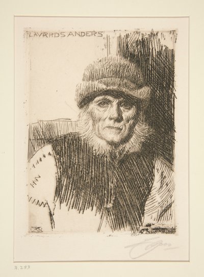 Dalecarlian Peasant by Anders Leonard Zorn