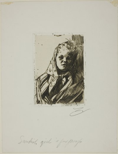 Dalecarlian Peasant Woman by Anders Leonard Zorn