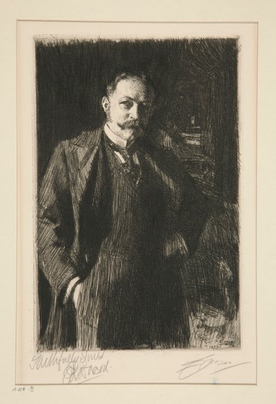 E.R. Bacon by Anders Leonard Zorn