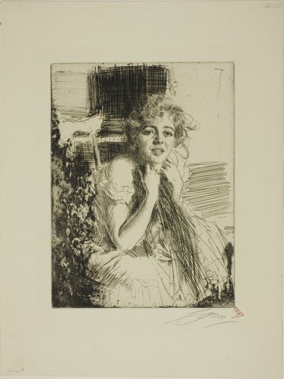 Emma Rasmussen by Anders Leonard Zorn