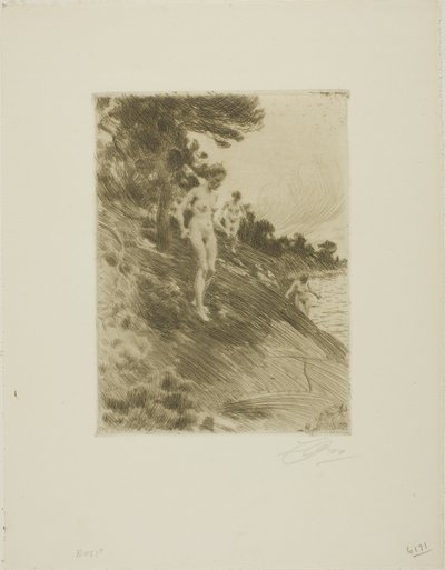 Frightened by Anders Leonard Zorn