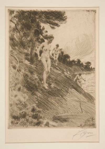 Frightened by Anders Leonard Zorn