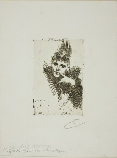 Gerda Grönberg I by Anders Leonard Zorn