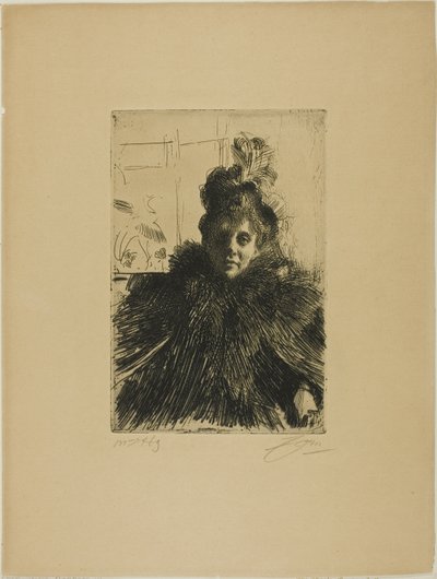 Gerda Hagborg III by Anders Leonard Zorn