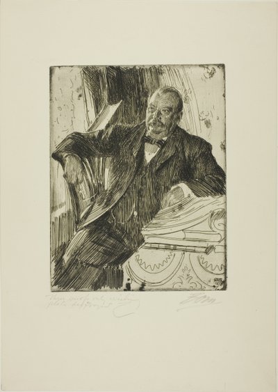 Grover Cleveland II by Anders Leonard Zorn