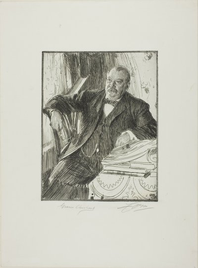 Grover Cleveland II by Anders Leonard Zorn