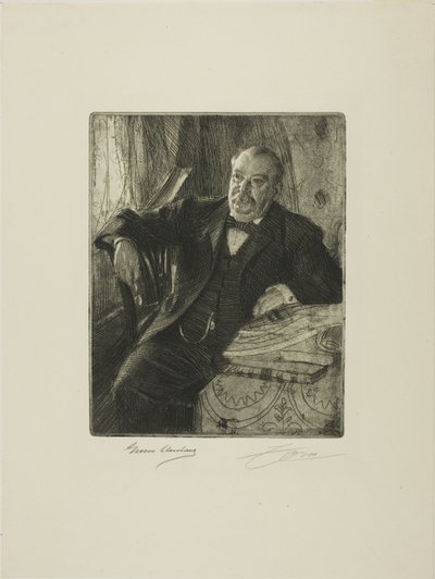 Grover Cleveland I by Anders Leonard Zorn