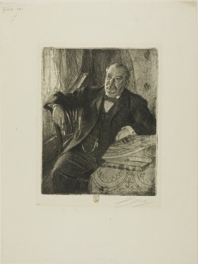 Grover Cleveland I by Anders Leonard Zorn