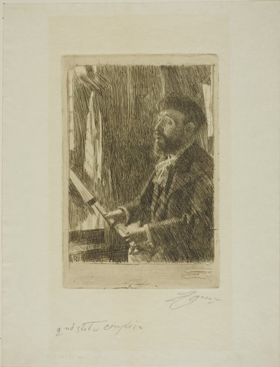 J.B. Faure by Anders Leonard Zorn