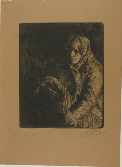 Madonna (A Mother) by Anders Leonard Zorn