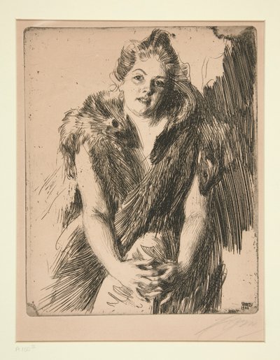 Maja Von Heijne (Monc Ljunglor) by Anders Leonard Zorn