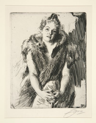 Maja von Heijne by Anders Leonard Zorn