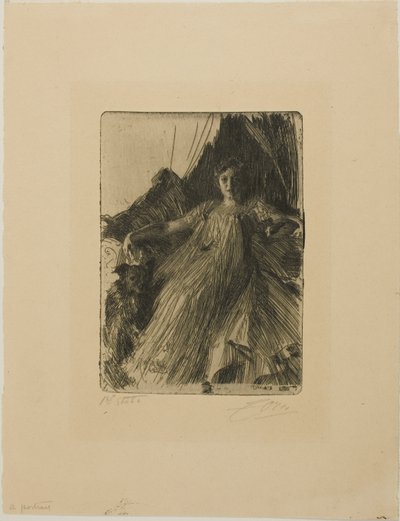 Maud Cassel (Mrs. Ashley) by Anders Leonard Zorn