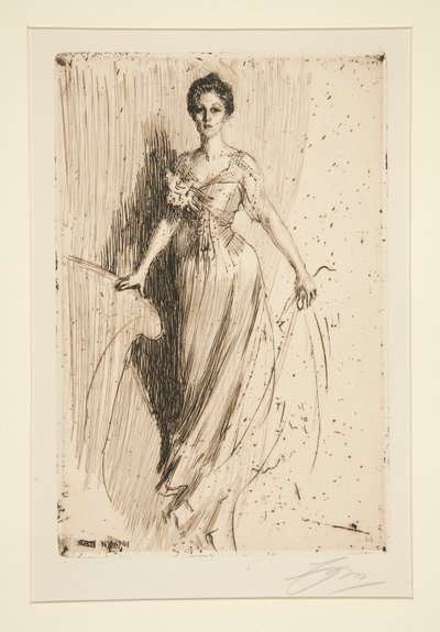 Miss Ludman by Anders Leonard Zorn