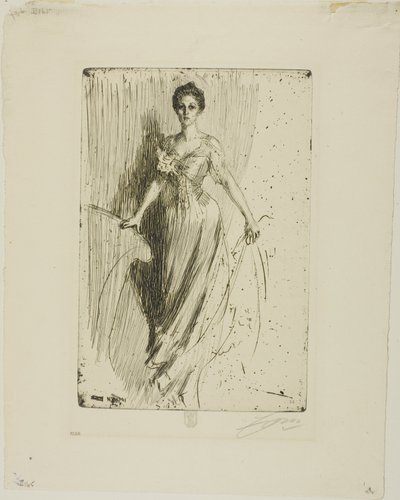 Miss Lurman by Anders Leonard Zorn