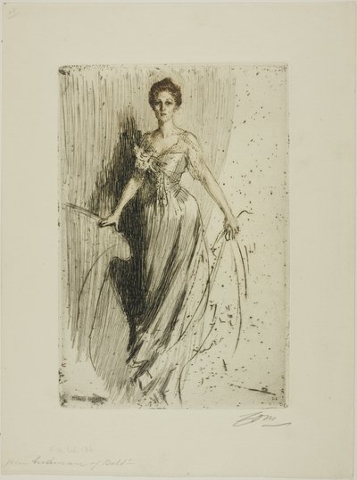 Miss Lurman by Anders Leonard Zorn