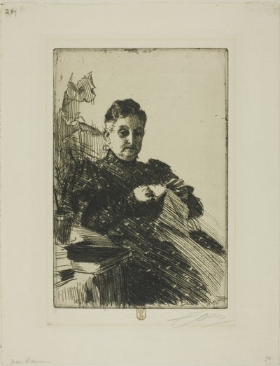 Mme Lamm II by Anders Leonard Zorn