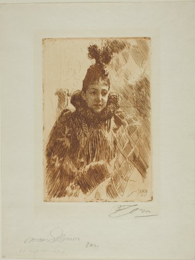 Mme Salomon by Anders Leonard Zorn