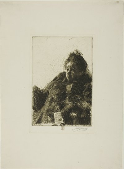 Mme Simon II by Anders Leonard Zorn