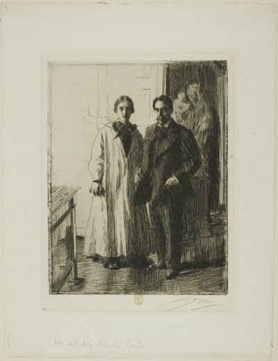 Mr. and Mrs. Atherton Curtis by Anders Leonard Zorn