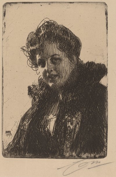 Mrs. Granberg by Anders Leonard Zorn