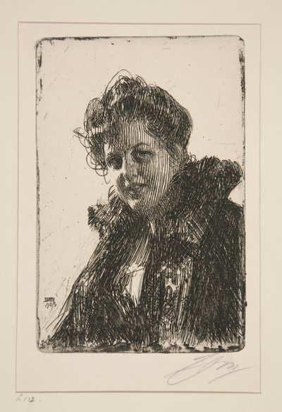 Mrs. Granberg by Anders Leonard Zorn