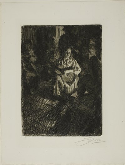 Music in the Family by Anders Leonard Zorn