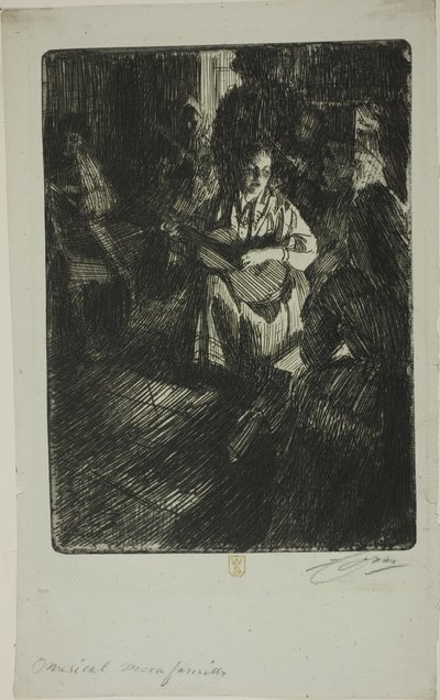 Family Music by Anders Leonard Zorn
