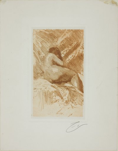 Nude Study by Anders Leonard Zorn