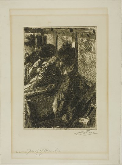 Omnibus by Anders Leonard Zorn