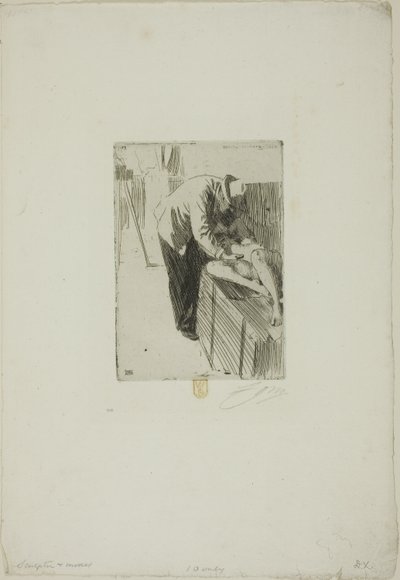 Per Hasselberg by Anders Leonard Zorn