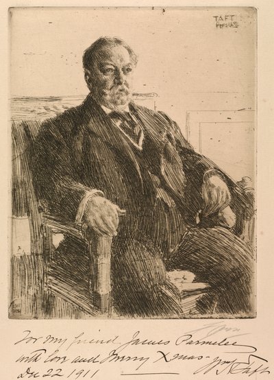 President William Howard Taft by Anders Leonard Zorn
