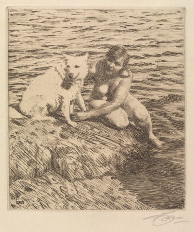 Sappho by Anders Leonard Zorn