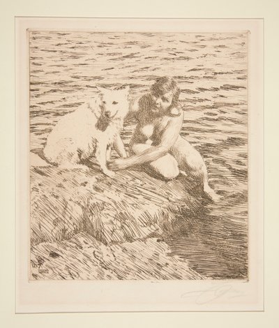 Sappho by Anders Leonard Zorn