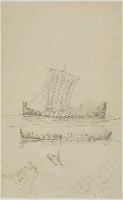 Sketch of Captain Anderson