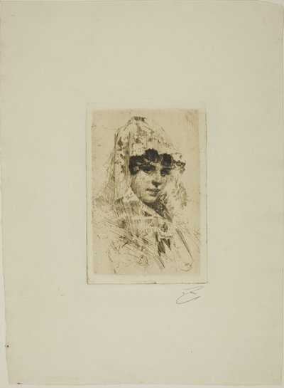 Spanish Woman by Anders Leonard Zorn
