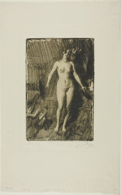 Standing Model by Anders Leonard Zorn