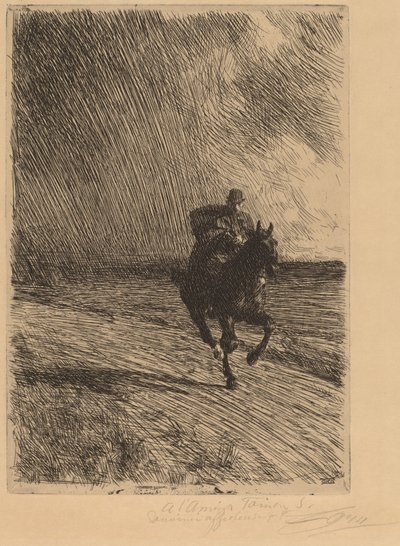 Storm by Anders Leonard Zorn