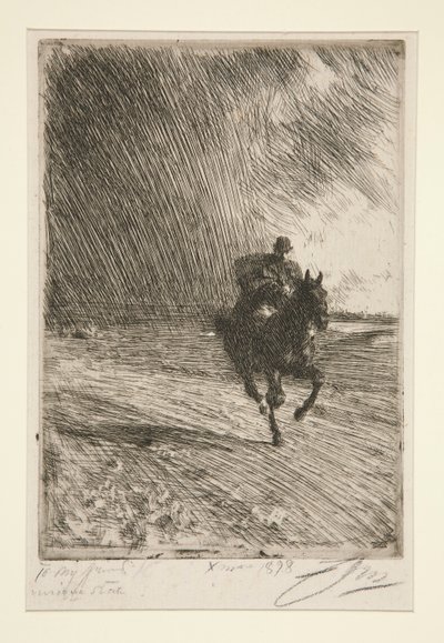Storm by Anders Leonard Zorn