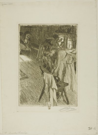 Sunday Morning by Anders Leonard Zorn