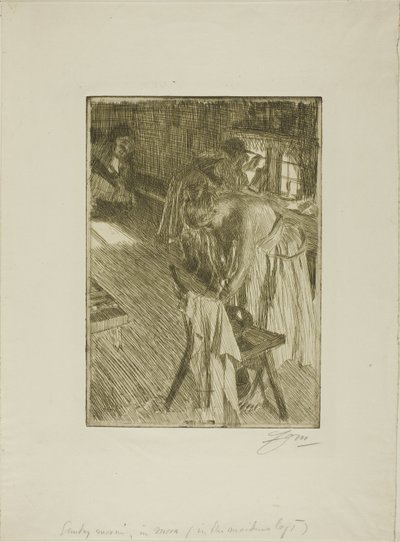 Sunday Morning by Anders Leonard Zorn