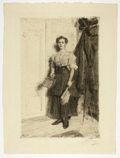 The New Maid by Anders Leonard Zorn