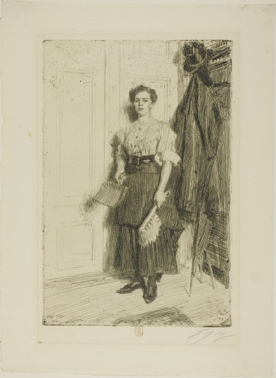 The New Maid by Anders Leonard Zorn