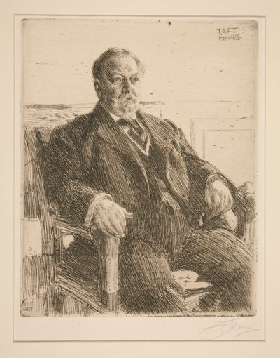William Howard Taft by Anders Leonard Zorn